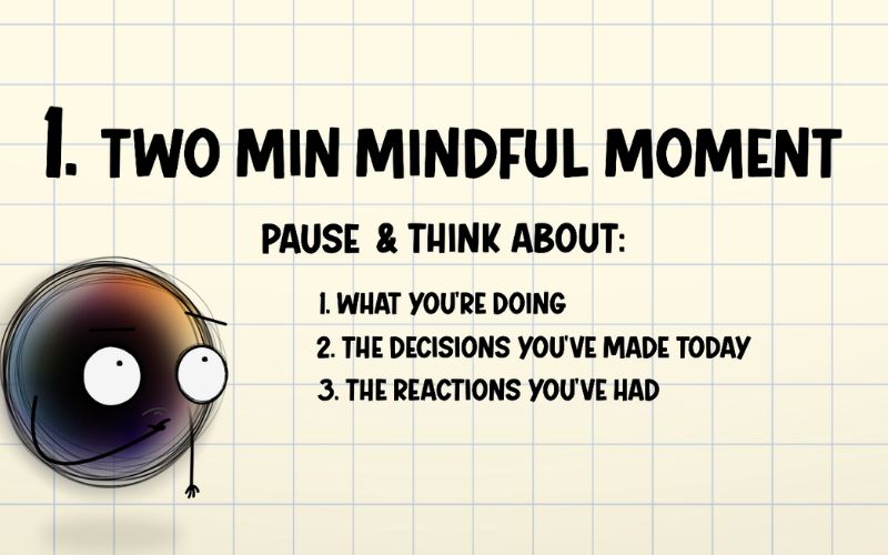 two minute mindfulness exercise