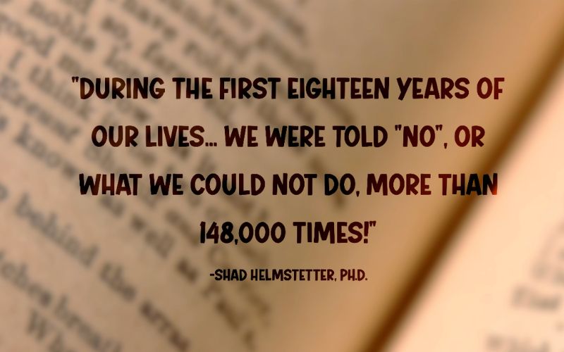 quote from Dr Shad Helmstetter